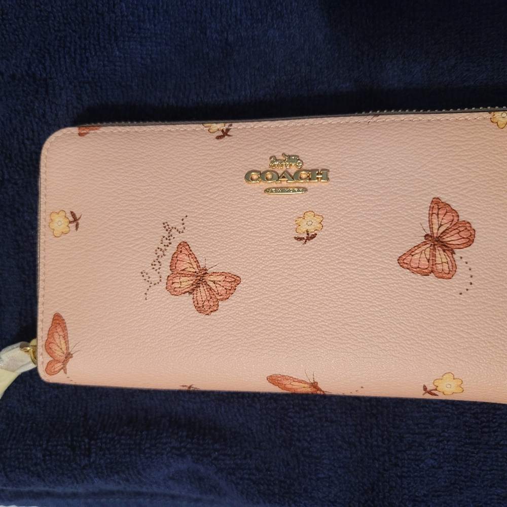 Butterfly coach wallet